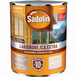 Sadolin EXTRA Lakierobejca Biały Kremowy - 0,75l