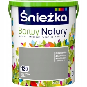 Śnieżka Barwy Natury Grafitowy mural - 5l