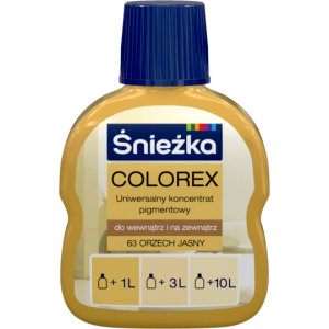 Colorex pigment do farb barwnik Orzech jasny 63