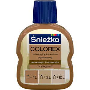 Colorex pigment do farb barwnik Brązowy 74 100ml