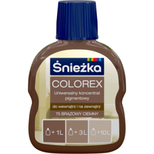 Colorex pigment do farb barwnik Brąz ciemny 75