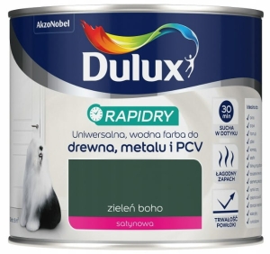 Rapidry farba do drewna metalu Zieleń Boho 0,4L