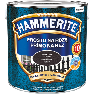 Hammerite Piaskowy Czarny - 2,5 L