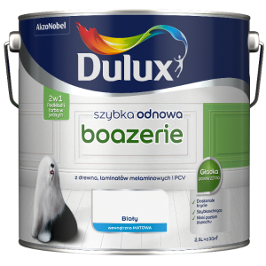 Dulux farba do boazerii biały mat 2,5l
