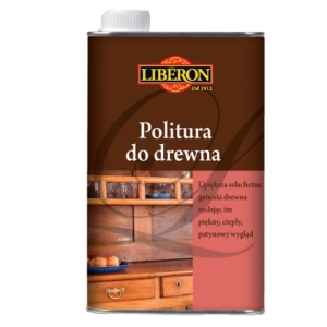 Liberon Politura do drewna bezbarwny połysk 0,5L