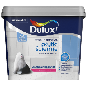Dulux płytki ścienne skandynawska szarość 0,75l