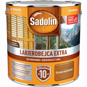 Sadolin EXTRA Drzewo Wiśniowe lakierobejca - 2,5l