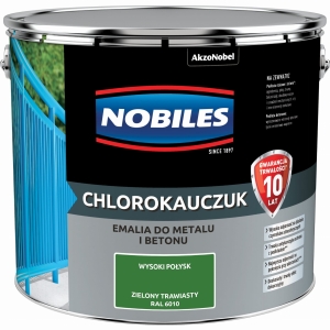 Nobiles Chlorokauczuk Zielony Trawiasty - 10L