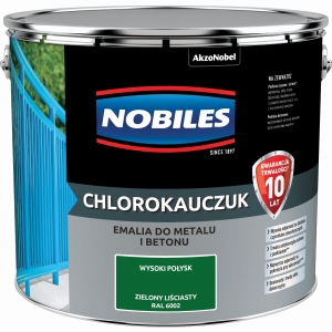 Nobiles Chlorokauczuk Zielony Liściasty - 10L