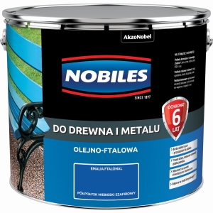 Nobiles FTALONAL Niebieski Szafirowy Półpołysk - 10L