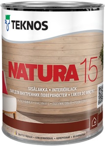 Teknos Natura 15 lakier wewnętrzny półmat 0,9L