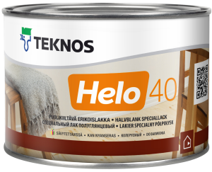 Teknos Helo 40 lakier bezbarwny półpołysk 0,45L