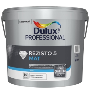 Dulux Professional Rezisto 5 farba biała 9L