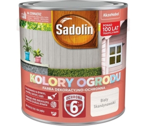 Sadolin Kolory Ogrodu Biały Skandynawski 2,5L