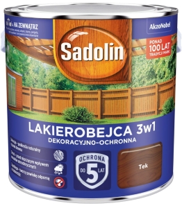 Sadolin Lakierobejca 3w1 Teak 2,5L