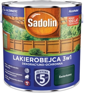 Sadolin Lakierobejca 3w1 Świerkowy 2,5L
