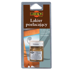 Liberon Lakier do pozłoceń bogate złoto 30ml