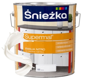 Śnieżka Emalia Nitro biała N100 matowa - 10L