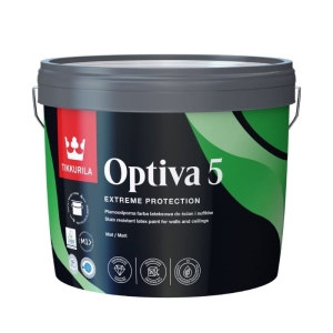 Tikkurila Optiva Matt 5 baza A farba lateksowa 9l