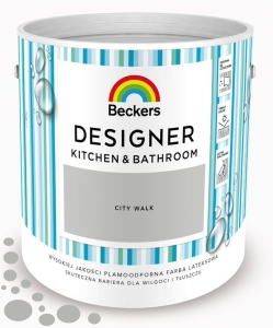 Beckers Designer Kitchen&Bathroom farba kuchnia łazienka City Walk mat 2,5l