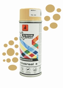 Dragon Spray Emalia Uniwersalna W Aerozolu Beżowa RAL 1001 400ml