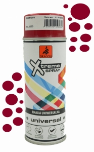 Dragon Spray Emalia Uniwersalna W Aerozolu Rubinowy RAL 3003 400ml
