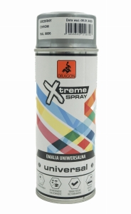 Dragon Spray Emalia Uniwersalna W Aerozolu Srebrny Chrom RAL 9006 400ml