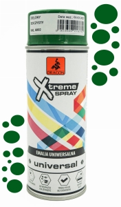 Dragon Spray Emalia Uniwersalna W Aerozolu Zielony Soczysty RAL 6002 400ml