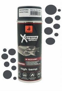 Spray Emalia Żaroodporna Do 800 Stopni W Aerozolu Antracytowa Ral7016 400ml