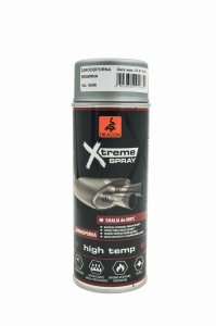 Spray Emalia Żaroodporna Do 800 Stopni W Aerozolu Srebrny RAL 9006 400ml