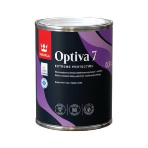 Tikkurila Optiva Satin Matt 7 baza A satynowy mat farba lateksowa 0.9l