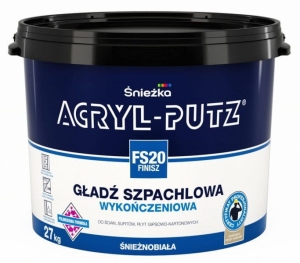 Śnieżka Acryl putz masa szpachlowa finish 27kg