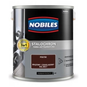 Nobiles Stalochron Farba Rdzę antykorozyjna brąz czekoladowy RAL 8017 0,65l