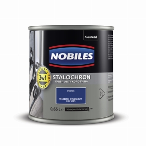 Nobiles Stalochron Farba Na Rdzę Niebieska RAL5005 0,65l
