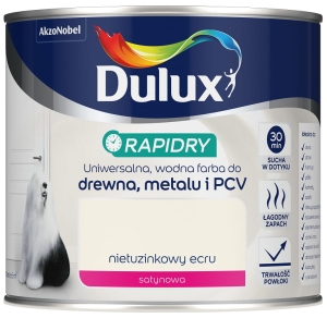 Dulux farba Rapidry Nietuzinkowe Ecru 0,4L satyna