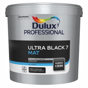 Dulux Professional Ultra Black 7 farba czarna 5L
