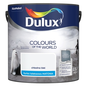 Dulux Kolory Świata Chłodna Biel 2,5L