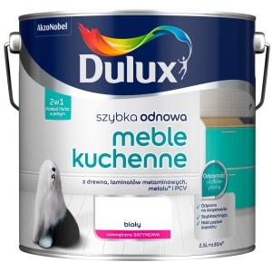 Dulux Szybka Odnowa Meble Kuchenne Biała 2,5L