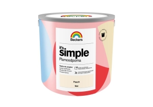 Beckers It's Simple farba do ścian i sufitów Peach mat 2,5l