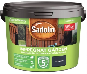 Sadolin Garden Impregnat Ogrodowy Antracyt 9l 