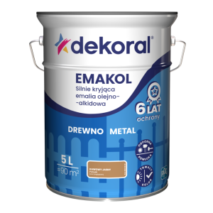 Dekoral Emakol emalia olejno-alkidowa Kawowy Jasny  5L