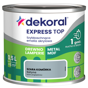 Dekoral EXPRESS TOP Szara Komórka 0,5L