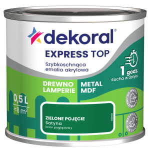 Dekoral EXPRESS TOP Zielone Pojęcie 0,5L