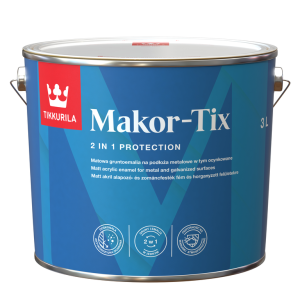 Tikkurila Makortix Szary Metaliczny 3L
