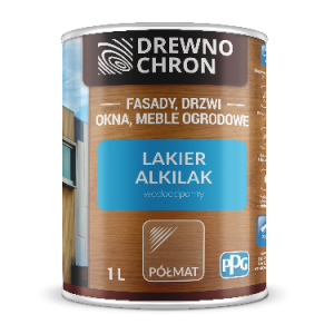 PPG Drewnochron Lakier Alkilak półmat 1 l