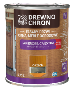 PPG Drewnochron Lakierobejca Extra Orzech Jasny 0,75l