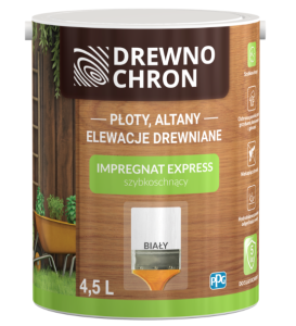 Drewnochron PPG Impregnat Express biały 4,5 L