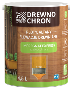 Drewnochron PPG Impregnat Express Cedr 4,5l