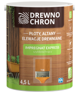 Drewnochron PPG Impregnat Express Tik 4,5l