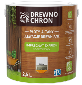 Drewnochron PPG Impregnat Express Biały 2,5l